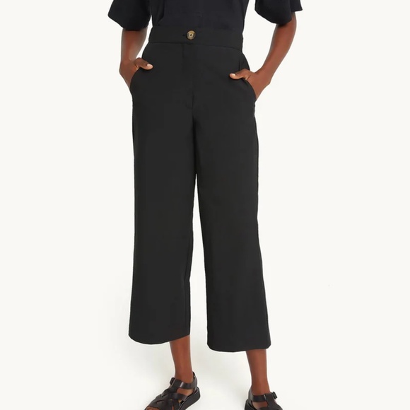 Ciao Lucia Pietro Pants | Black | 100% Cotton Size Small - Picture 1 of 9